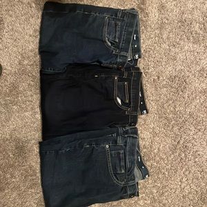 Lot of 3 size 18 straight boy jeans